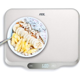 Кухонні ваги ADE з великою платформою 26x31 см, до 15 кг | Ідеально для випічки, пакування та м'яса