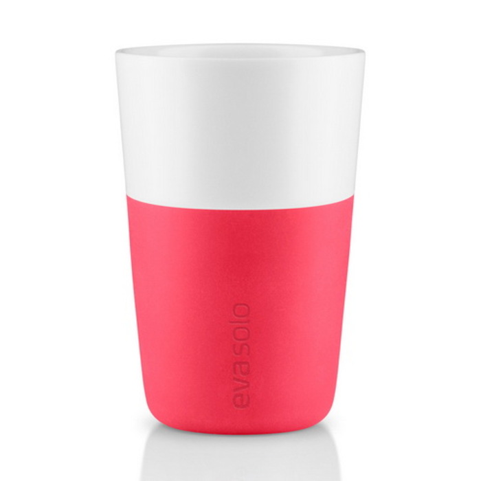 Набір чашок латте 360 мл Рожевий Caffe Latte Eva Solo