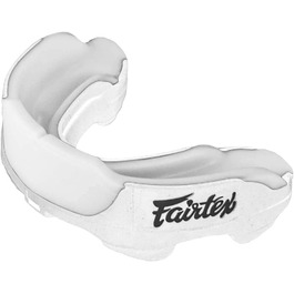 Спортивна капа Fairtex MG3 резинова з гелевою прокладкою біла