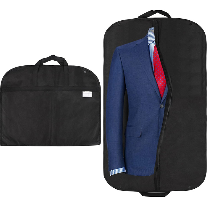 Сумки для одягу, високоякісний чохол для одягу, 2 шт., для зберігання, захист для одягу на блискавці, міцна високоякісна сумка для костюма для