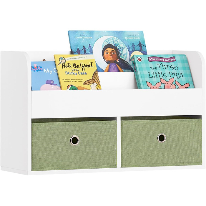 Коробка для зберігання Лавка для взуття з подушкою для сидіння Зберігання іграшок Kids White BHT приблизно 60x35x34 см (настінна полиця), 80-W Kids Toy Chest Toy Box