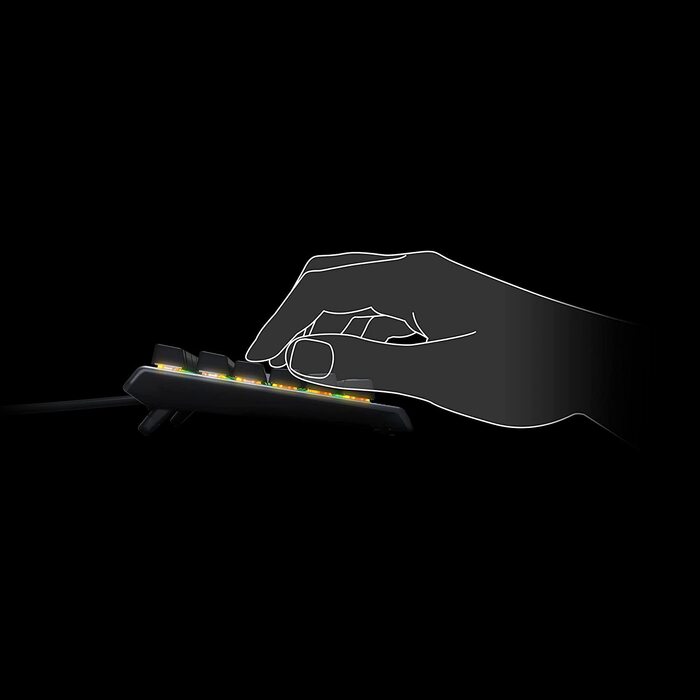 Клавіатура SteelSeries Apex 3 TKL для геймінгу – RGB, компактний форм-фактор TKL, волого- та пилостійкість, тихі геймінгові клавіші, DE Layout QWERTZ, чорний колір