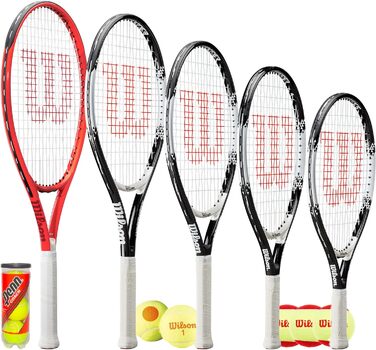 Тенісна ракетка WILSON Roger Federer для дітей (різні варіанти) (23 та стартові м'ячі)