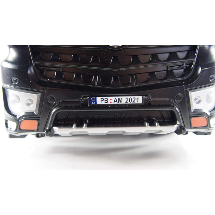 Модель самоскида Mercedes-Benz Kipper PRO Metall V2 2.4GHz сірий - RTR