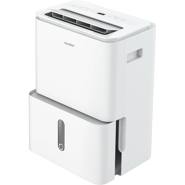 Зволожувач повітря COMFEE 12 л/день, для приміщень до 20 м², автоматична відтавання, блокування дітей, тиха робота, екологічний фреон R290, CDDOE-12DEN7-QA3(EU)