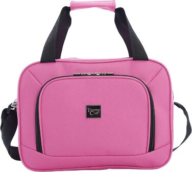 Набір валіз Travelers Club Midtown Hardside, Bubble Gum (рожевий)