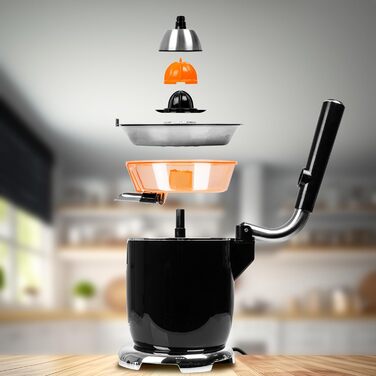 Електрична соковитискачка Duronic JE605, 600W, 400мл, для цитрусових (лимон, апельсин)