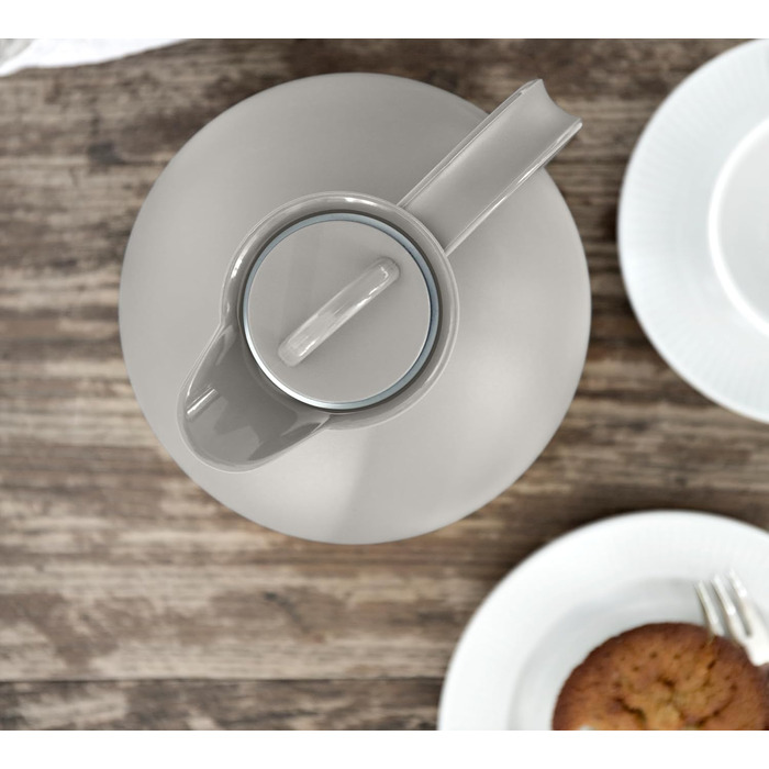 Термос Alfi Kugel 0.94л, Desert Grey Mat - дизайнерський термос з нержавіючої сталі, BPA-free