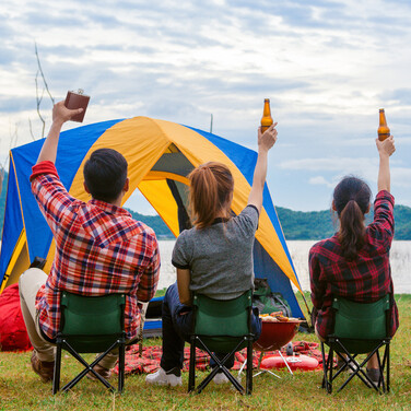 Фляга на стегнах Relaxdays 200мл з імітацією шкіри