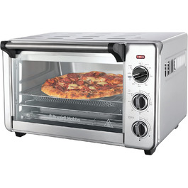 Мультифурна Russell Hobbs Airfryer Express 20л (5-в-1: фритюрниця, міні-піч, гриль, тостер, підігрів) з фритюрним кошиком, дека та решіткою для грилю