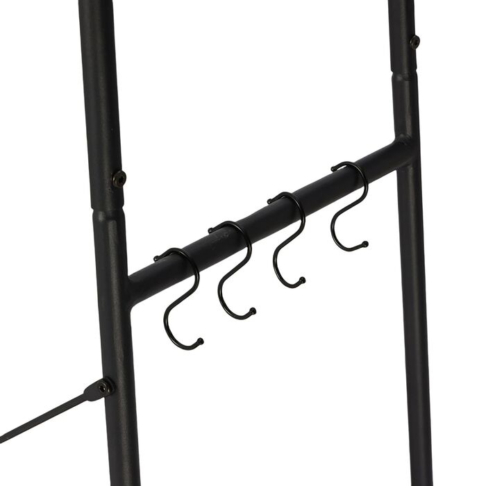 Підставка для одягу Relaxdays з полицею для взуття