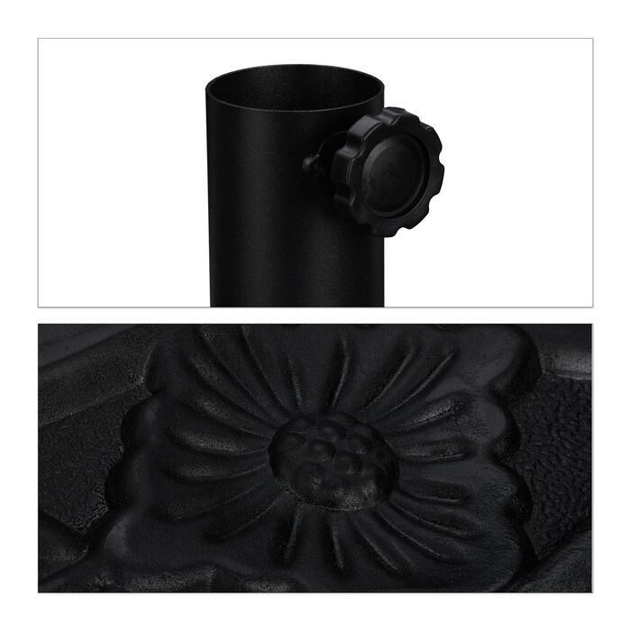 Підставка для парасольки напівкругла Relaxdays