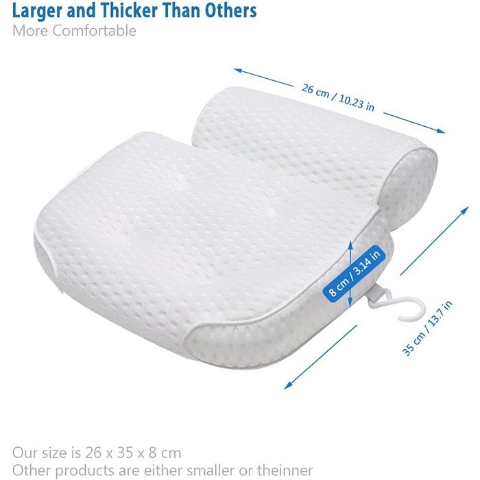Подушка для ванни Lactraum 4D-AirMesh