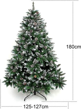 Штучна Різдвяна ялинка ялинка з підставкою 120 см-240 см для різдвяного прикраси багаторазова (Різдвяна ялинка З S