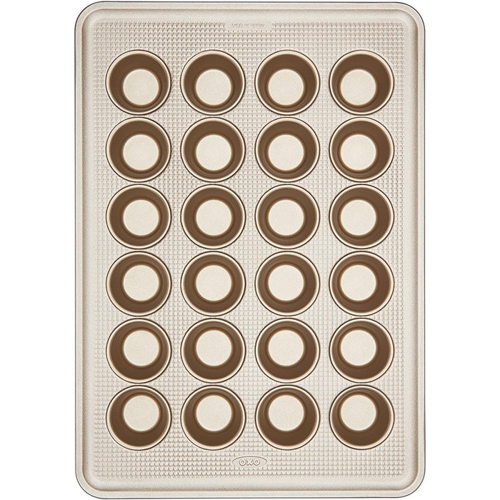 Форма для випічки OXO Good Grips Half Sheet Pan 13' x 18' металева (міні-кекси, 24 форми)