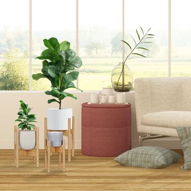 Набір з 3 підставок для рослин Relaxdays