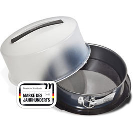 Форма для випічки Zenker Springform Deluxe Ø 28 см з кришкою, чорна металік, 1 шт.