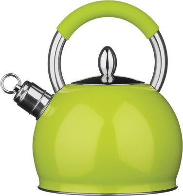 Чайник побутовий зі свистком Premier, 2,4 л - (зелений)