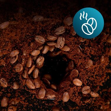 Кавомашина Cecotec Coffee 66 Grind & Drop Essential: вбудована кавомолка, 1086 Вт, до 12 чашок, нержавіюча сталь, автоматичне відключення