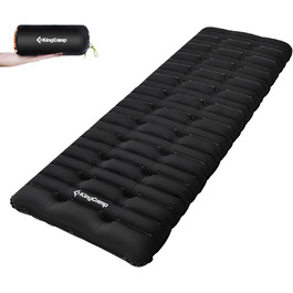 Спальний килимок KingCamp Super Comfort Одномісний трекінговий кемпінговий надувний матрац 10 см