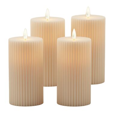 Набір з 4 LED-свічок Relaxdays