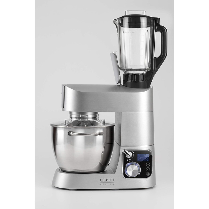 Кухонна машина CASO KM 1200 Chef: 6 літрів, 8 швидкостей, алюмінієвий корпус, преміум-якість