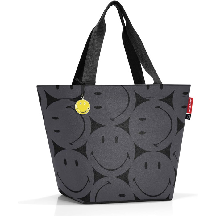Сумка-шопер Reisenthel Shopper M сіра (Smiley Grey) – містка та стильна