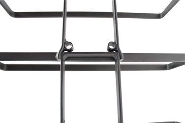 Стінний металевий стелаж для вина DanDiBo чорний, настінний, розширюваний, для 4 пляшок