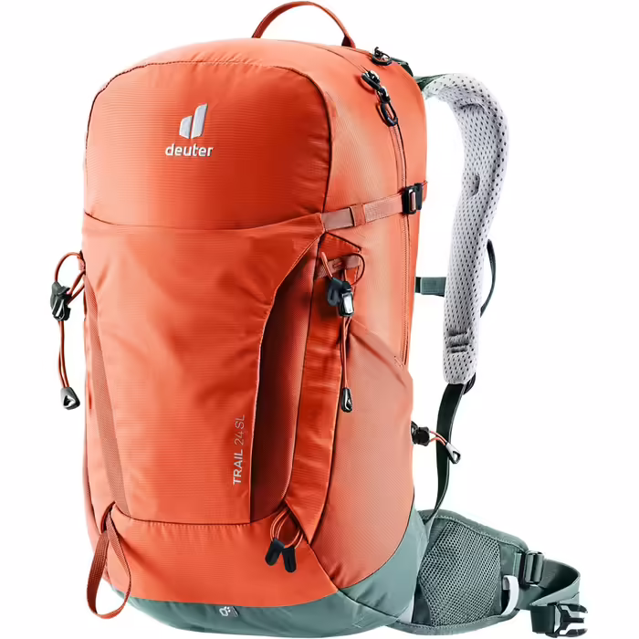 Жіночий туристичний рюкзак Deuter Trail 24 SL, 24 л, паприка-лісовий