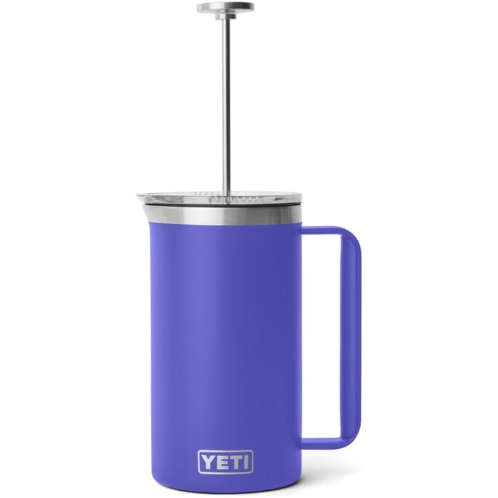 Термос YETI Rambler з кришкою-тампером, 1 л, колір Ultra Marine Violet
