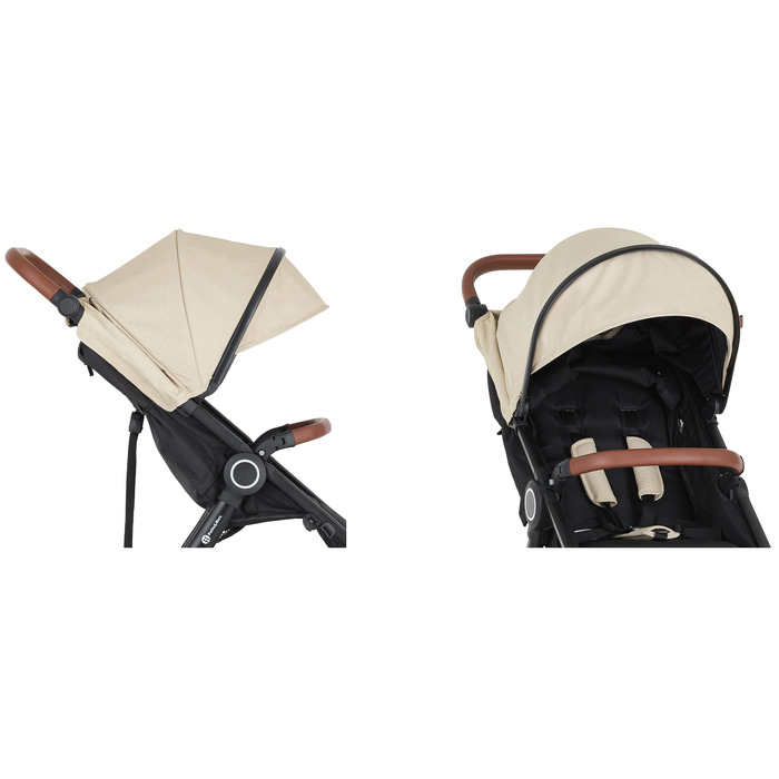 Дитячий прогулянковий візок PetiteMars Street 2 AIR (шасі, колір Oak Sahara Beige)