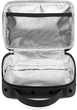 Reisenthel Thermocase – компактна термосумка для косметики, ліків і перекусів, водовідштовхувальна, чорний з глянцевими крапками
