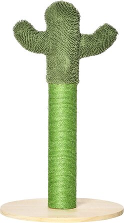 Когтеточка для кішок кактус Когтеточка котяче дерево сосна сизалева мотузка Когтеточка іграшка для кішок висотою 65 см зелений натуральний