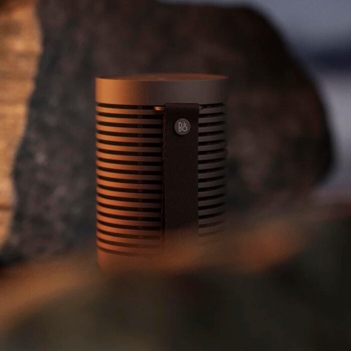 Bang & Olufsen Beosound Explore – Портативна Bluetooth колонка з водозахистом, 27 годин роботи, 360° звук, USB-C, Чорний Антрацит