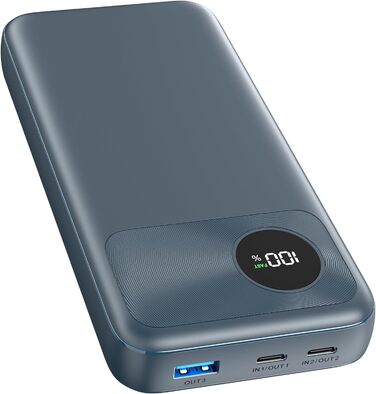 МАг, 22,5 Вт, USB-C PD3.0 QC4.0, зовнішній зарядний пристрій для iPhone та смартфонів, 20000