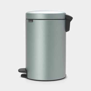 Педаль 12 л Сміттєвий контейнер Silent Mint Metallic NewIcon Brabantia