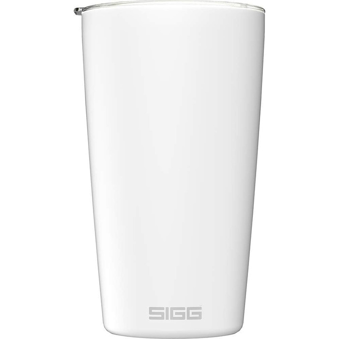 Кружка SIGG Neso Pure Ceram з кришкою Tritan, нержавіюча сталь 18/8, 0.3L/0.4L, миється в посудомийній машині, BPA-free