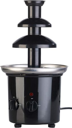 Шоколадний фонтан Rosenstein & Söhne з 2 рівнями, 275 Вт - для дому, шоколадне фондю