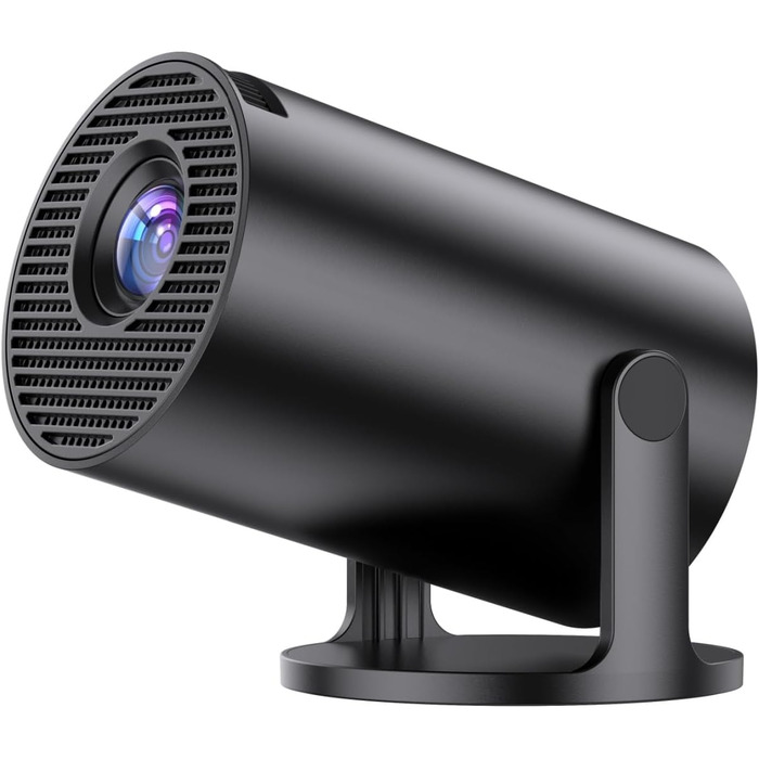 Smart проєктор Yoton Y4: 1080P, WiFi, Bluetooth, Android TV, трапецеїдна корекція, портативний для домашнього кінотеатру