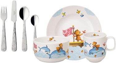 Набір посуду Villeroy & Boch Happy as a Bear, 7 предметів