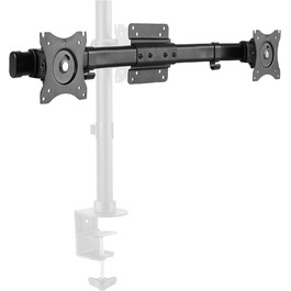 Підставка для монітора RICOO для 2 моніторів, Dual Monitor Arm TS3811, 17-27 дюймів, кріплення для комп'ютерів та ігрових моніторів