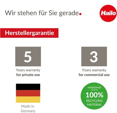 Конструкція Hailo EcoLine L вбудована система поділу сміття / 2 x 14 л / 28 л / подвійна система поділу сміття з висувними напрямними / знімна кришка з полицями / листова сталь / виконана в чорному кольорі