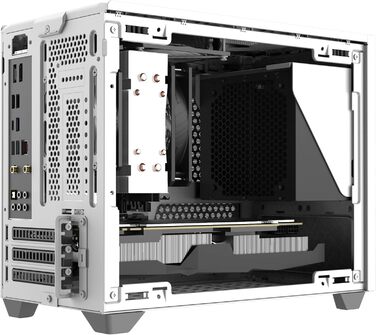 Кріплення для ATX блоку живлення Cooler Master NR200, біле, сталь, для MasterBox NR200/NR200P, модульний монтаж, вентильований дизайн, легка установка