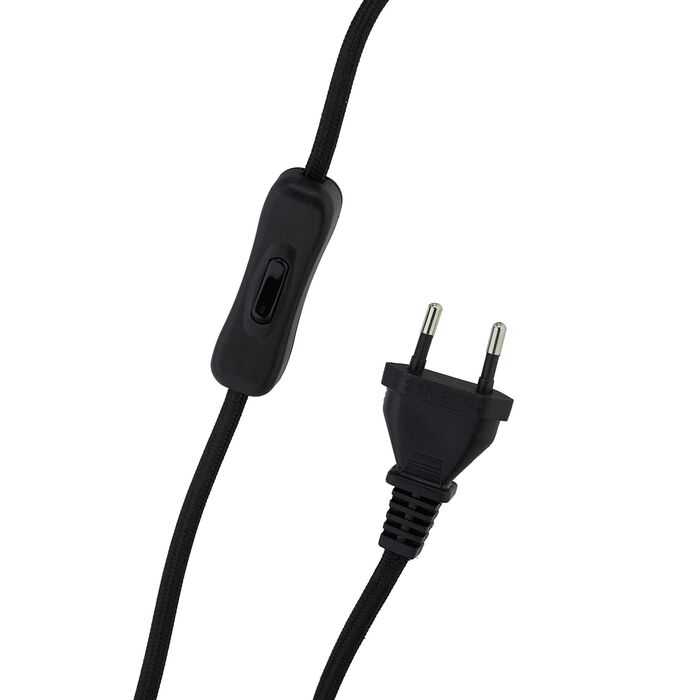 Relaxdays Гнучкий настільний світильник з тканинним абажуром