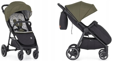 Дитячий прогулянковий візок Petite&Mars Royal 3 BLACK Mature Olive