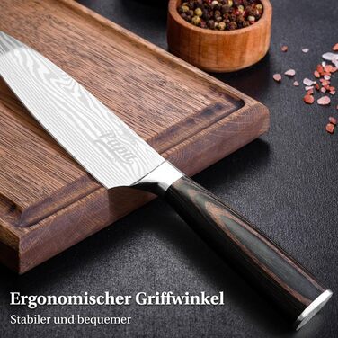 Набір кухонних ножів для чоловіків: подарунок тато, подарунок на День батька, Новий Рік, Різдво