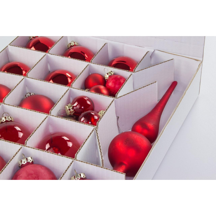 Коробка для новорічних кулі - 61 літр (прозора)