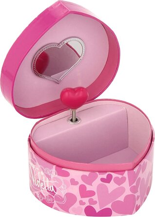 Скринька для коштовностей  Disney Violetta у формі серця