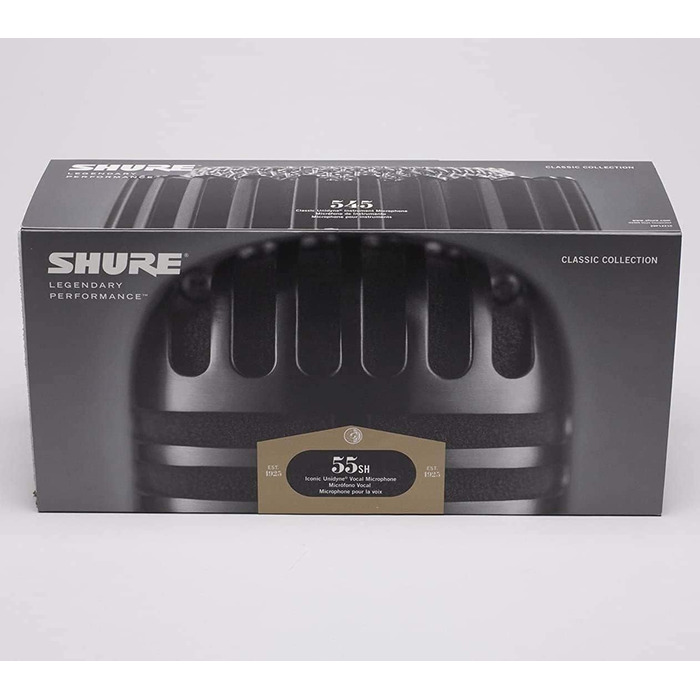 Мікрофон Shure 55SH II динамічний вокальний, ретро-стиль, кардіоїдний, для сцени та виступів