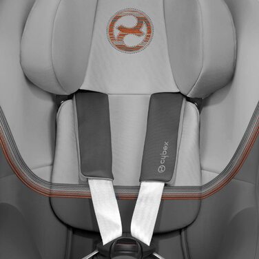 Дитяче автокрісло CYBEX Gold Sirona S2 i-Size, приблизно від 3 місяців до 4 років, макс.18 кг, сумісне з SensorSafe, (Country Collection, Lava Grey)